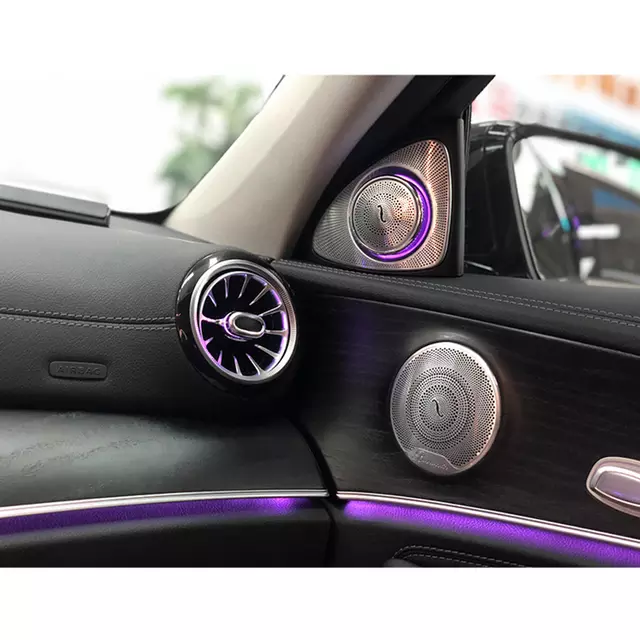 64 colour 3d Rotation light tweeter Speaker for Mercedes Benz w213 E Class W222 w223 s class 205 C class