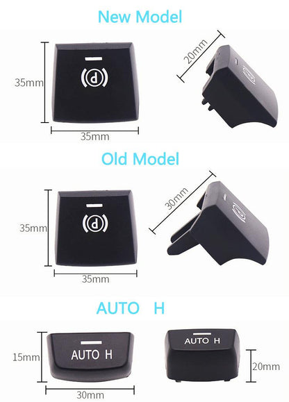 Bmw X3 Parking Break Switch Cover 5 Series F10 F10 6 Serises F12 7 Series F02 X3 F25 X5 F15 X6 F16 2014-2017 New Model Black