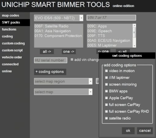 SmartBimmer Master Tool for BMW Self Coding and Programming