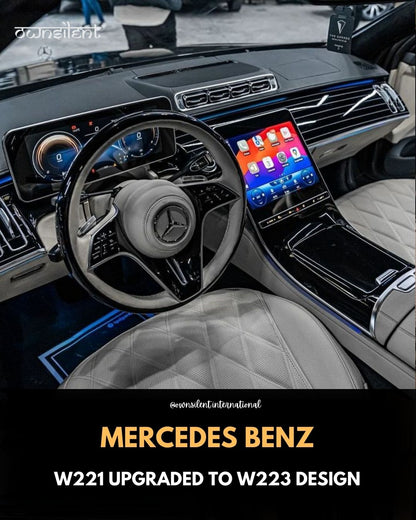 Mercedes-Benz W221 Interior Exterior Facelift To W223 Body Kit Own Silent International LIMITED    