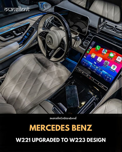 Mercedes-Benz W221 Interior Exterior Facelift To W223 Body Kit Own Silent International LIMITED    