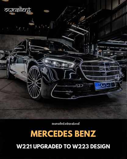 Mercedes-Benz W221 Interior Exterior Facelift To W223 Body Kit Own Silent International LIMITED    