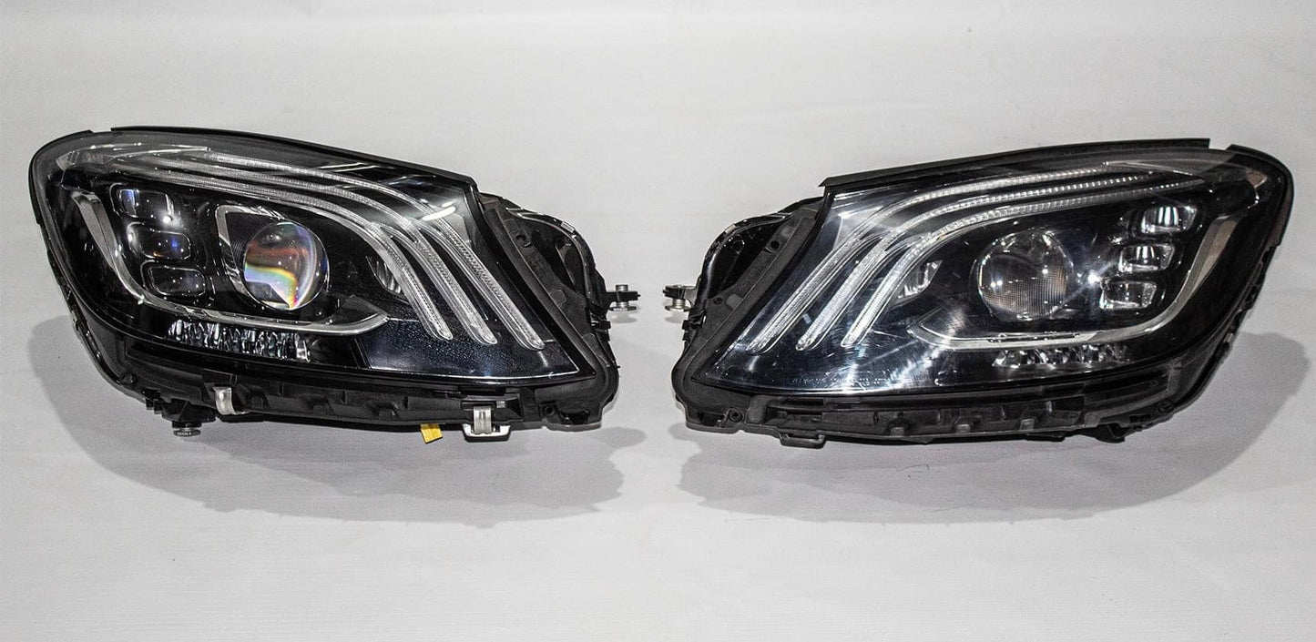 Mercedes S Class Headlights Multibeam LED Set W222