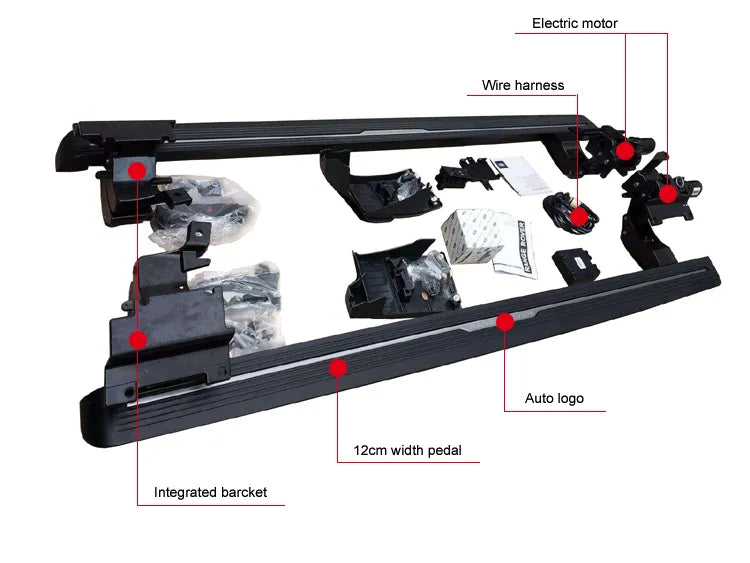 11+ Volkswagen Tiguan Electric Side Steps