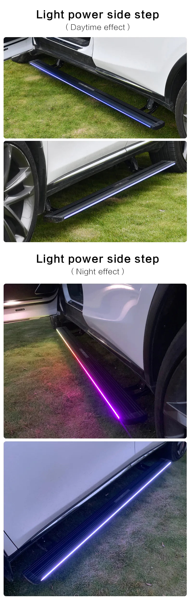 10+ Cadillac SRX  Electric Running Side Steps