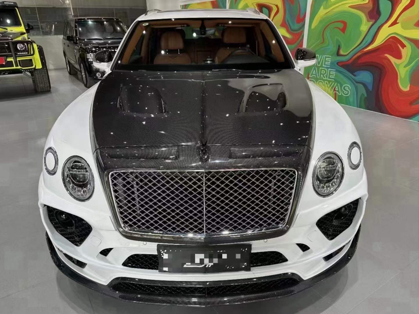 Mansory Carbon Fiber Widebody kit set for Bentley Bentayga