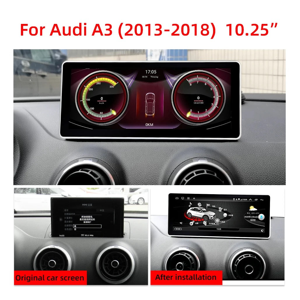 Audi A3 2013-18 Carplay Android Player 10.25”