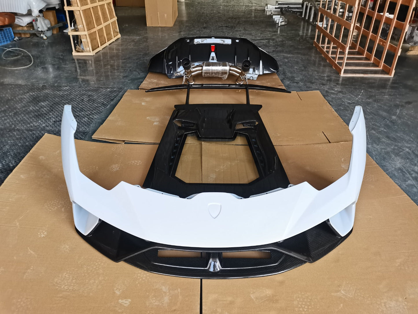 DRY carbon fiber performante LP640-4 body kit for HuracanL P610 LP580/  Huracan Spyder