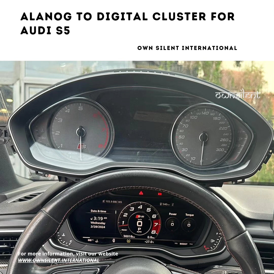 Digital Dashboard Panel Virtual Instrument Cluster CockPit LCD Speedometer For Audi Q5 2010-2018