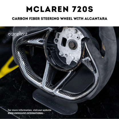 McLaren 720S Custom Steering Wheel  Carbon Fiber