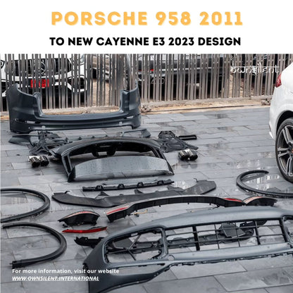 Porsche Cayenne 958 to E3 2023 Conversion Kit