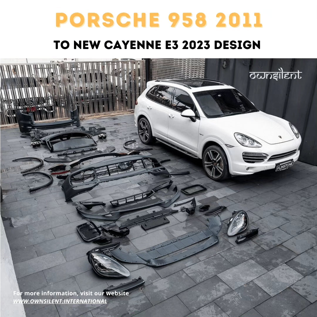 Porsche Cayenne 958 to E3 2023 Conversion Kit