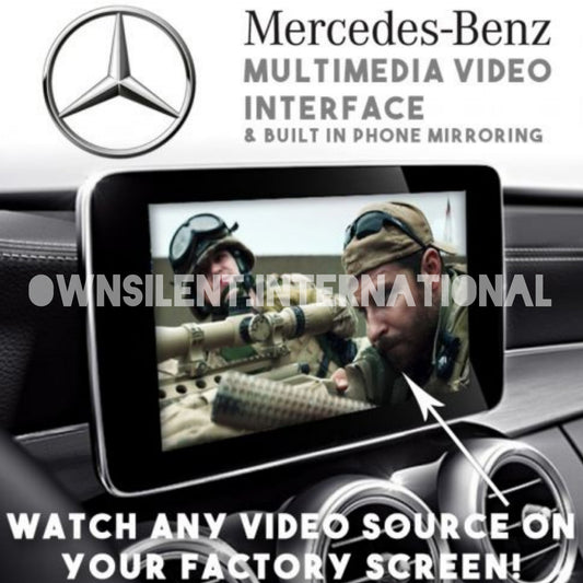 Mercedes NTG5 Multimedia Car Video & Camera Interface With HDMI Phone Mirroring