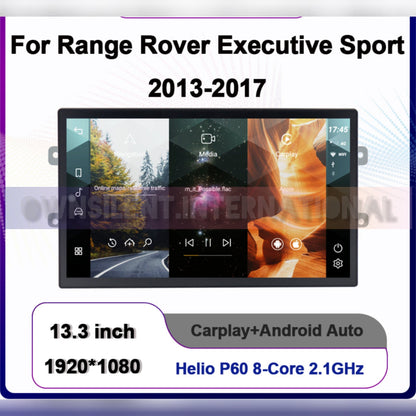 13.3" Android 11 For Land Rover Range Rover Vogue L405 Sport L494 2013-2017 Car GPS Navigation Auto Head Unit Multimedia Radio