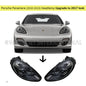 PORSCHE PANAMERA (2010-2013), HEADLAMP UPGRADE TO 2017 ADAPTIVE LED WITH AFS