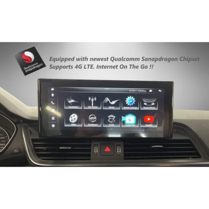 AUDI Q5 / SQ5 (2017 – 2020 | B9) OEM FIT 10.25″ HD Touch-Screen Android Navigation System | GPS | BT | Wifi | ANDROID 11 | CarPlay