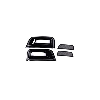 Land Rover Defender 90 110 2020-2023 Black ABS Car Side Vent Air Flow Fender Intake Hole Grille Styling Sticker