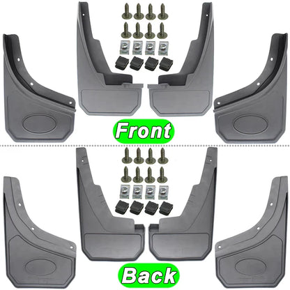 4X Mudflaps Mud Flaps Splash Car fender Mudguard Front & Rear For Land Rover Defender L663 2020-2022 Accessories Protector Cover