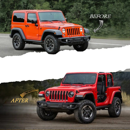 Jeep Wrangler (JK) 2007-2018 Body Kit [Wrangler JL Type]