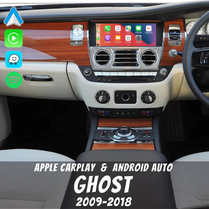 ROLLS-ROYCE GHOST 2009-2018 APPLE CARPLAY & ANDROID AUTO INTEGRATION