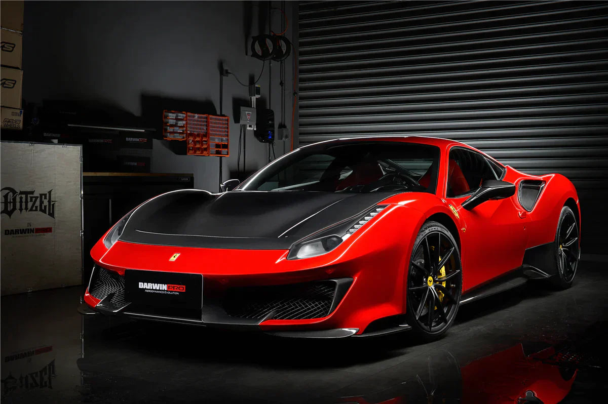 2015-2020 Ferrari 488 GTB/Spyder Pista Style Auto Full Body Kit