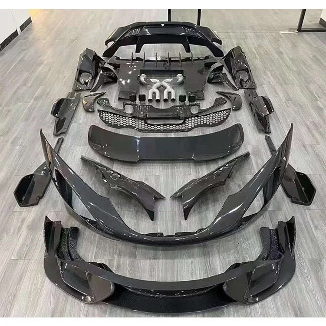 Mclaren 720s Upgrade 765LT Style Carbon Fiber Body kit For 720s