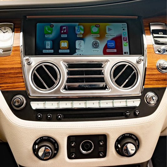 ROLLS-ROYCE WRAITH 2009-2018 APPLE CARPLAY & ANDROID AUTO INTEGRATION