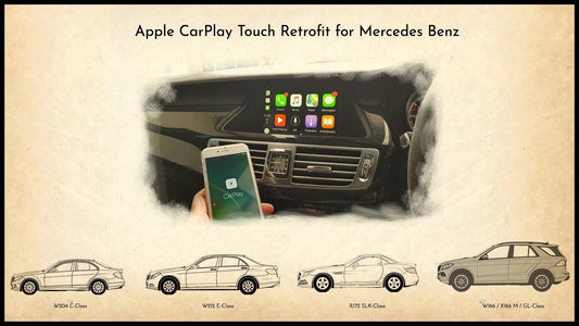 Mercedes Benz CarPlay Retrofit NTG 4.0 - 5.5