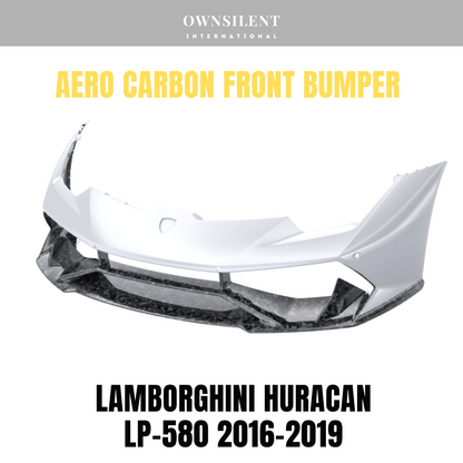 Aero Carbon Front Bumper For Lamborghini Huracan LP-580 2016-2019