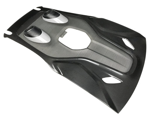 McLaren 540C 570S 570GT 600LT Carbon Fiber Engine Deck Lid Cover Upgrade To Conversion Kit