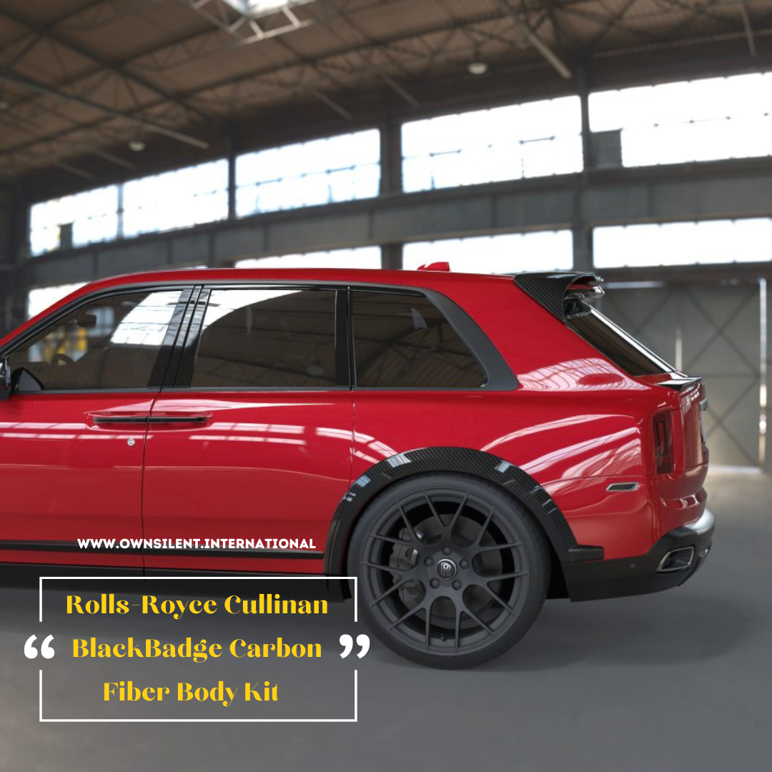 Rolls Royce Cullinan Black Badge Forged Carbon Fiber Wide Body Kit