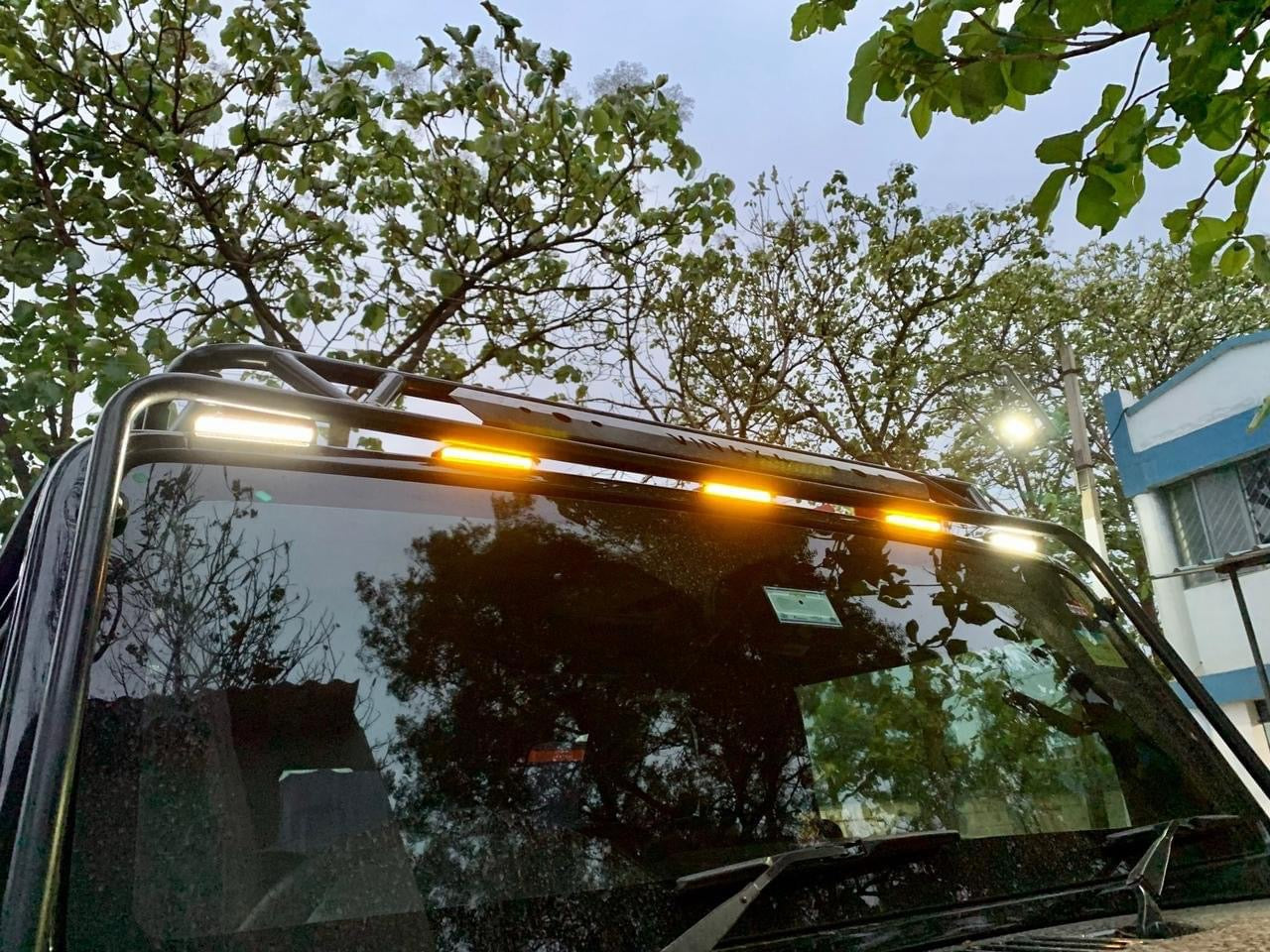 UFO Roof Marker Lights for Mahindra Thar