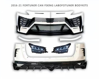 Toyota Fortuner 2016-21 Conversion To Lamborghini Urus style