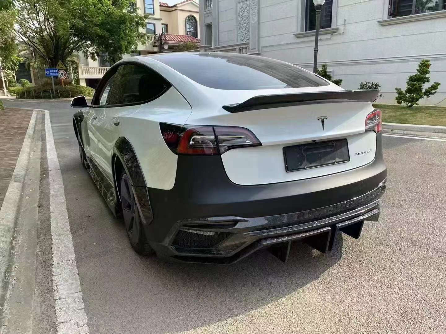 Tesla Model 3 Forged Carbon Fiber Body Kit