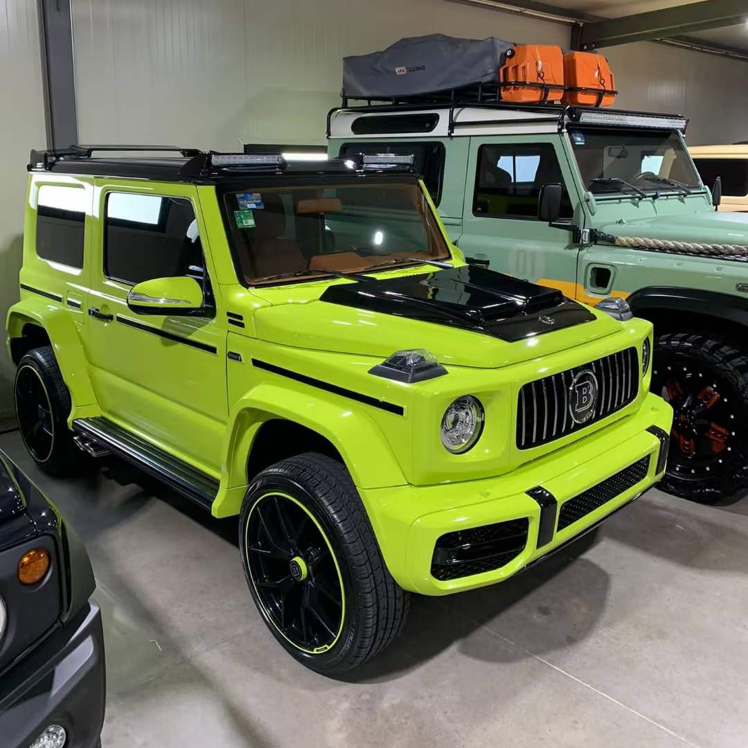 New Suzuki Jimny JB74 2019-22 Upgrade to Mercedes Benz G63 Brabus Body Kit