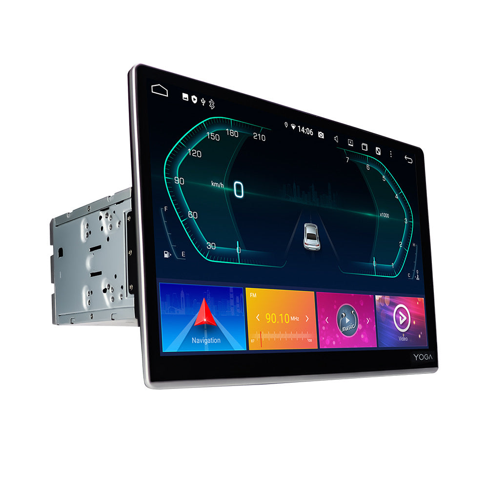 12.2” CarPlay PX5 4GB Android Rotary Universal Fit