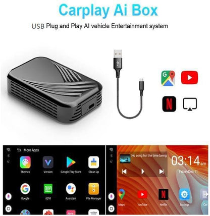 Skoda Kushaq Android AI CarPlay Box Plug And Play