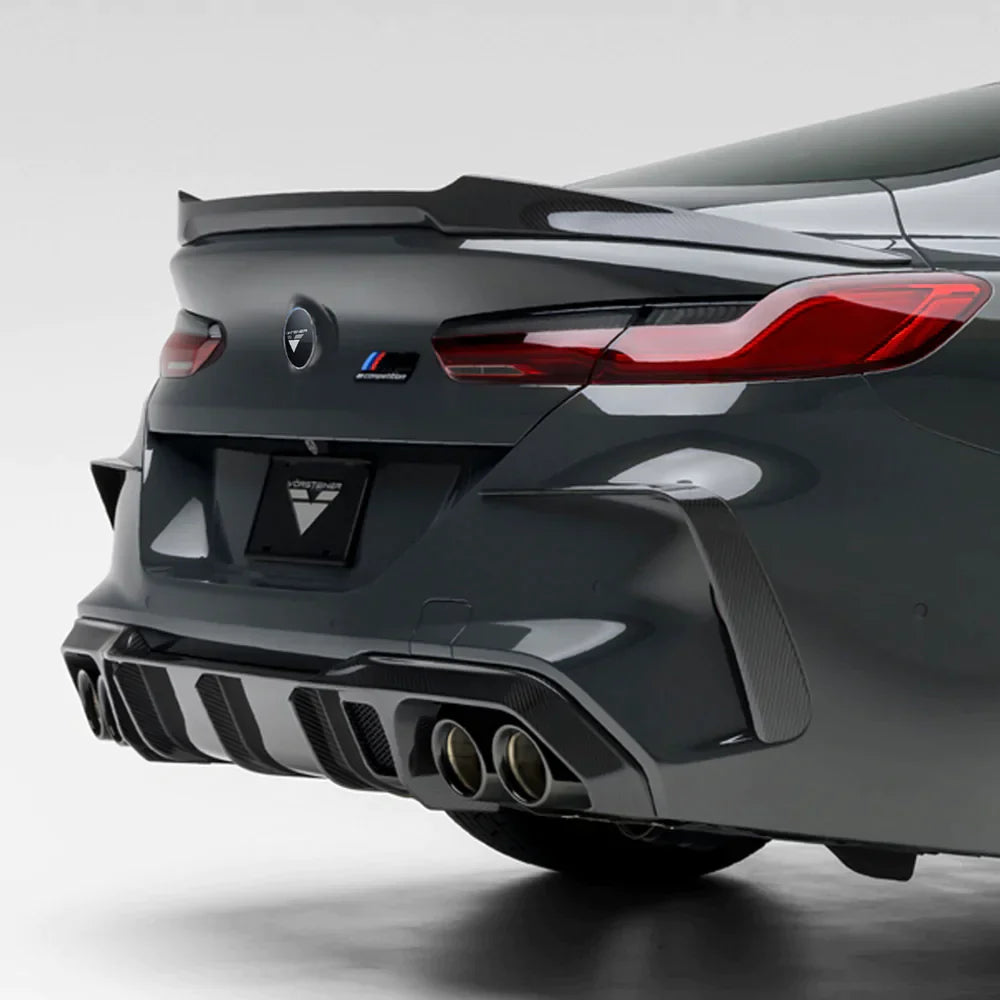 BMW F9X M8 VRS AERO 2 PC EYE BROWS ON REAR BUMPER