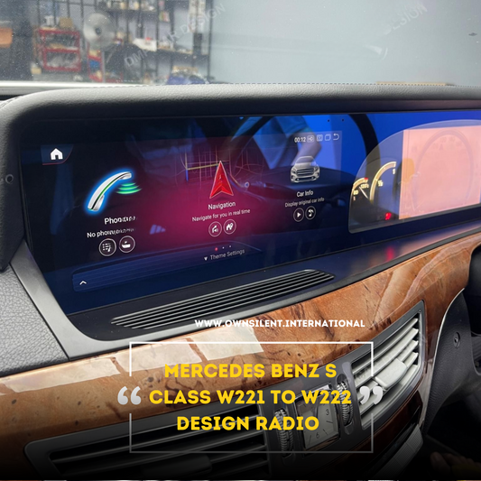 Octacore W221 Android Navigation All In One Screen For Mercedes Benz S class