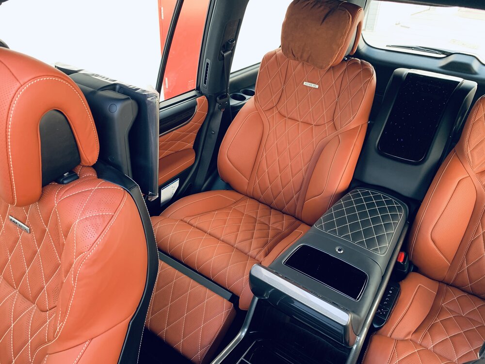 Lexus LX 570 Autobiography Luxury Rear Seats