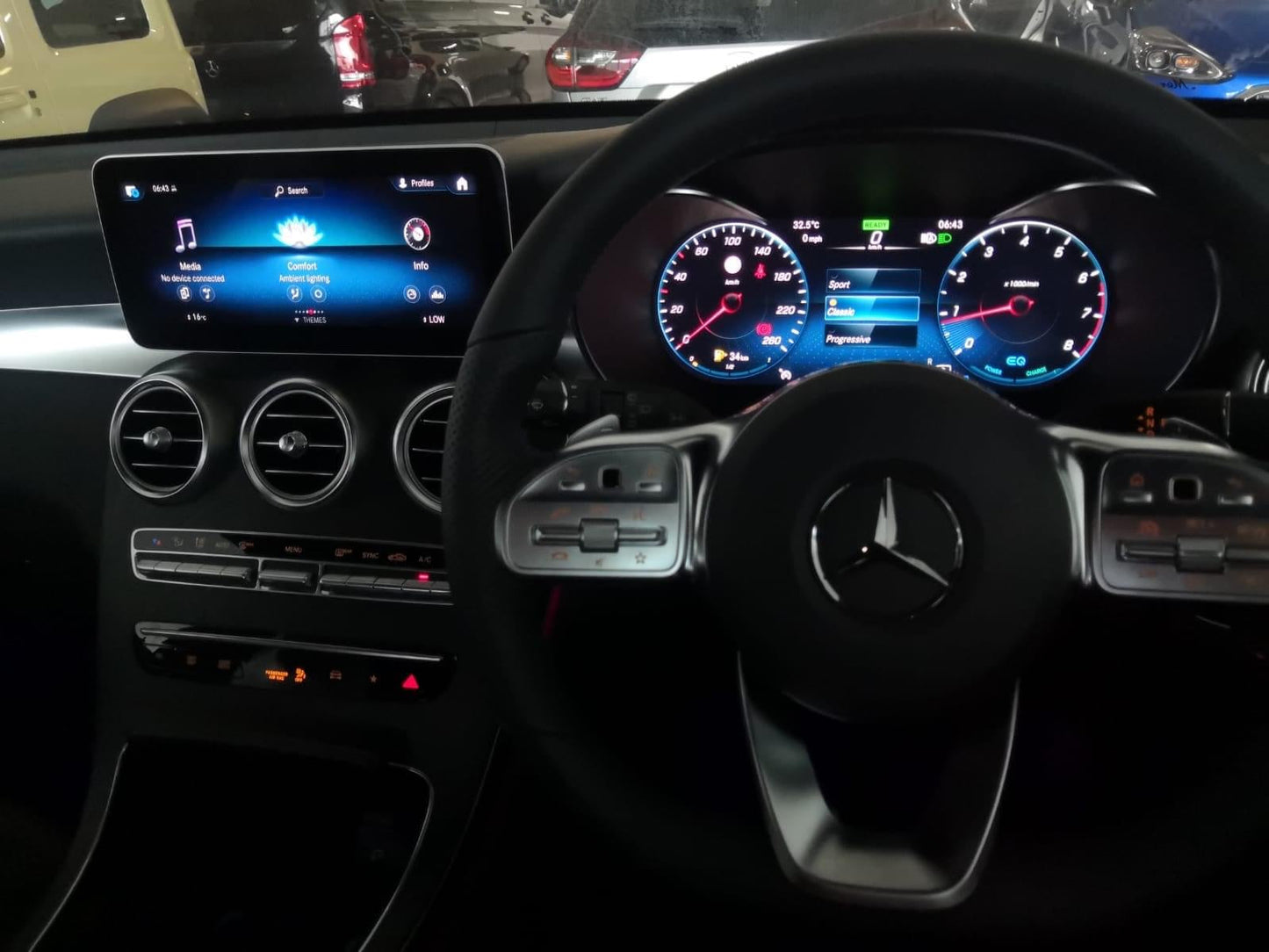 GLC-class w253 Instrument Cluster