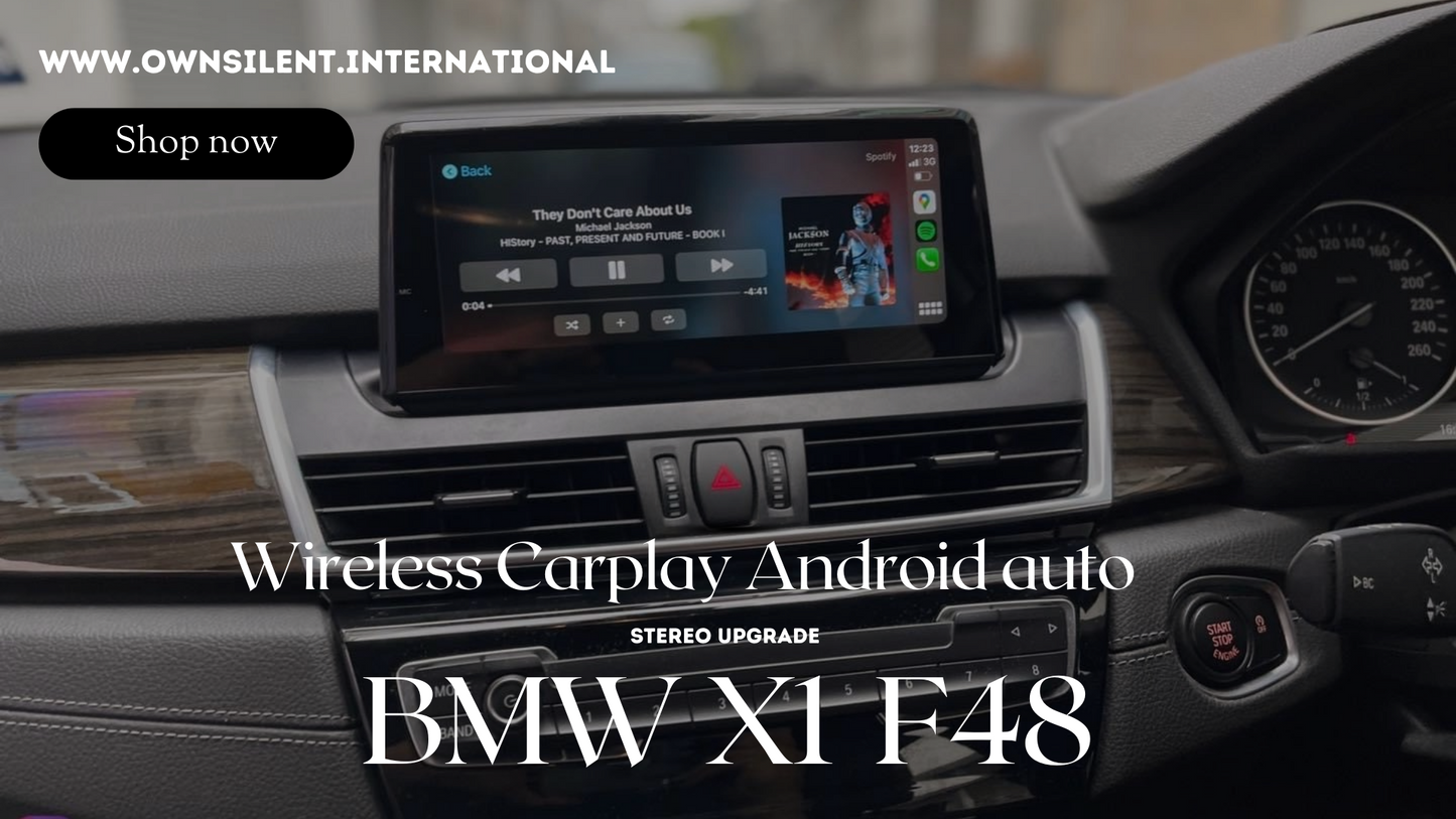 BMW X1 F48 10.25” Android CarPlay DSP Blu-ray Display stereo