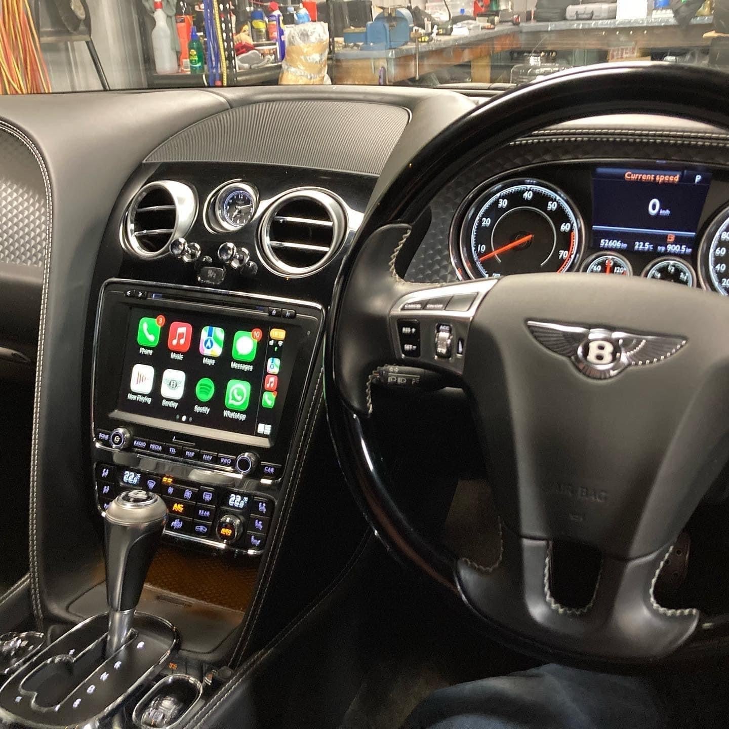 Bentley Continental/GT/Flying Spur 2012-2017 Apple CarPlay & Android Auto