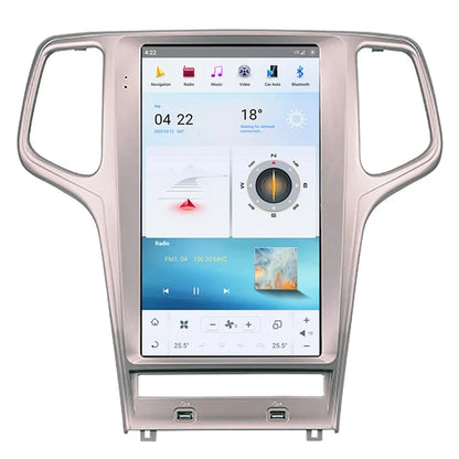 Jeep Grand Cherokee 2010-13 Android 12 CarPlay Tesla Screen