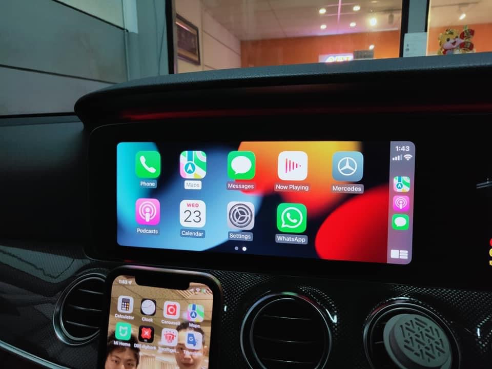 Mercedes Benz CarPlay Retrofit NTG 4.0 - 5.5