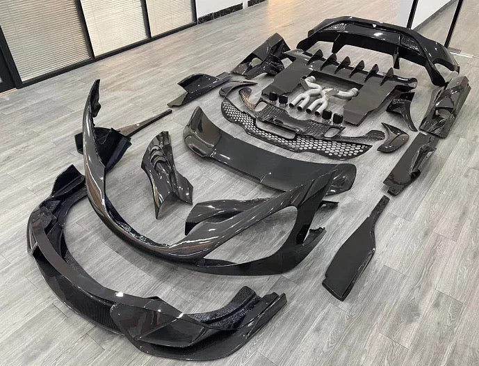 Mclaren 720s Upgrade 765LT Style Carbon Fiber Body kit For 720s