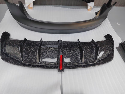 Tesla Model 3 Dry Carbon Fiber Body Kit