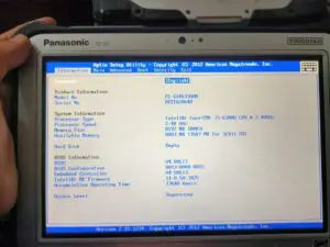 Land Rover 2022 Pathfinder System Panasonic FZ-G1 i5 6300 with JLR DOIP VCI WF