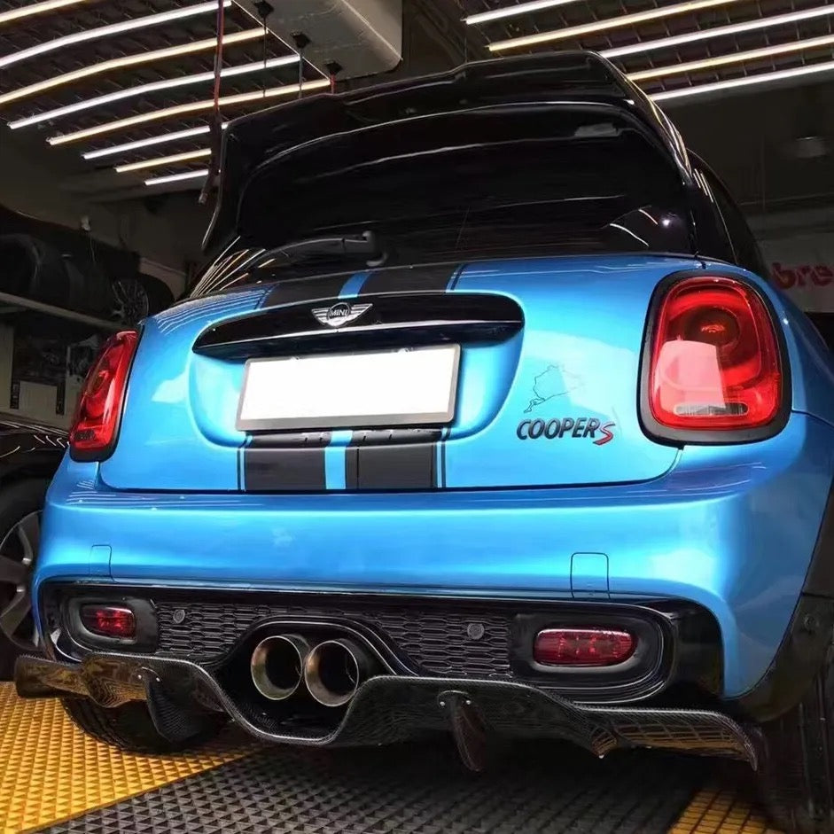 Mini Cooper S F56  Rear Diffuser Carbon Fiber