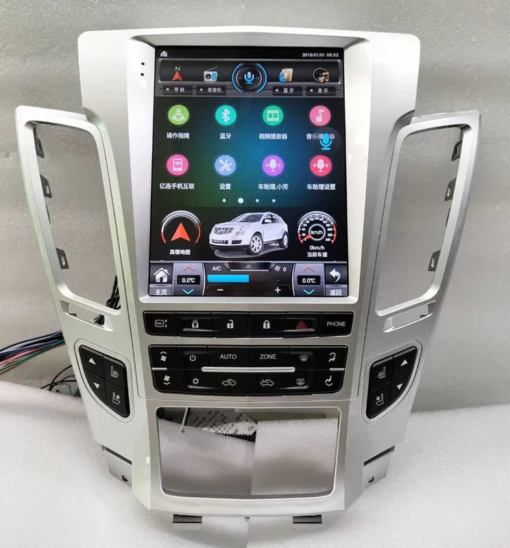 Cadillac CT5 CTS Android Navigation Vertical PX6 CarPlay Navigation